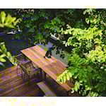 Halvtäckande träskydd i kulörer